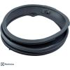 imageElectrolux 134616100 Door Boot Seal Bellows Kit for Washing Machines Gray