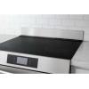 imageFrigidaire 11NBBKGDDS Front Control Freestanding Range Universal Backguard Black Stainless Steel Backsplash GuardStainless Steel
