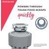 imageFrigidaire 13 HP Corded Garbage Disposal for Kitchen Sinks  FF03DISPC1125 HP