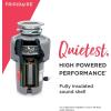imageFrigidaire 13 HP Corded Garbage Disposal for Kitchen Sinks  FF03DISPC1125 HP