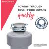 imageFrigidaire 13 HP Corded Garbage Disposal for Kitchen Sinks  FF03DISPC134 HP
