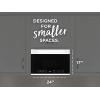 imageFrigidaire 14 Cu Ft Compact OvertheRange Microwave in Stainless Steel with Automatic Sensor CookingWhite