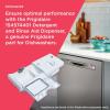 imageFrigidaire 154574401 Detergent and Rinse Aid Dispenser for Dishwashers White