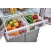 imageFrigidaire 174 Cu Ft 4 Door Refrigerator in Brushed Steel with Adjustable Freezer StorageNew Model