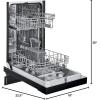 imageFrigidaire 18 in ADA Compact Front Control Dishwasher in Black with Dual Spray Arms 52 dBA includes roomofchoice deliveryBlack