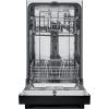 imageFrigidaire 18 in ADA Compact Front Control Dishwasher in Black with Dual Spray Arms 52 dBA includes roomofchoice deliveryBlack