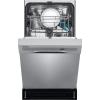 imageFrigidaire 18 in ADA Compact Front Control Dishwasher in Black with Dual Spray Arms 52 dBA includes roomofchoice deliverySilver