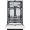 imageFrigidaire 18 in ADA Compact Front Control Dishwasher in Black with Dual Spray Arms 52 dBA includes roomofchoice deliveryWhite