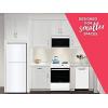 imageFrigidaire 18 in ADA Compact Front Control Dishwasher in Black with Dual Spray Arms 52 dBA includes roomofchoice deliveryWhite