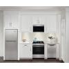 imageFrigidaire 24 in 19 Cu Ft Gas Range in White with Continuous Cast Iron Grates ADA CompliantStainless Steel