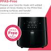 imageFrigidaire 5in1 Air Fryer Combo Oven with Viewing Window Large 126 QT Capacity Digital Display 5 Cooking Modes 7 Recipe Presets Automatic Shake Reminder PFASFree Cooking Surfaces Black31 Air Fryer
