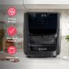 imageFrigidaire 5in1 Air Fryer Combo Oven with Viewing Window Large 126 QT Capacity Digital Display 5 Cooking Modes 7 Recipe Presets Automatic Shake Reminder PFASFree Cooking Surfaces Black51 Air Fryer