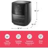 imageFrigidaire 5in1 Air Fryer Combo Oven with Viewing Window Large 126 QT Capacity Digital Display 5 Cooking Modes 7 Recipe Presets Automatic Shake Reminder PFASFree Cooking Surfaces Black51 Air Fryer