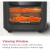 imageFrigidaire 5in1 Air Fryer Combo Oven with Viewing Window Large 126 QT Capacity Digital Display 5 Cooking Modes 7 Recipe Presets Automatic Shake Reminder PFASFree Cooking Surfaces Black51 Air Fryer