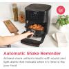 imageFrigidaire 5in1 Air Fryer Combo Oven with Viewing Window Large 126 QT Capacity Digital Display 5 Cooking Modes 7 Recipe Presets Automatic Shake Reminder PFASFree Cooking Surfaces Black51 Air Fryer