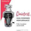 imageFrigidaire FF75DISPB1 HP Batch Feed Corded Garbage Disposer for Kitchen Sinks