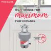 imageFrigidaire FF75DISPB1 HP Batch Feed Corded Garbage Disposer for Kitchen Sinks