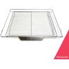 imageFrigidaire FG24AIRFTRY ReadyCook 24quot Air Fry Tray with Air Fry Basket and Oven Rack for Frigidaire Gallery Wall Ovens with Air Fry Stainless SteelFor 24 Oven