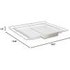 imageFrigidaire FG24AIRFTRY ReadyCook 24quot Air Fry Tray with Air Fry Basket and Oven Rack for Frigidaire Gallery Wall Ovens with Air Fry Stainless SteelFor 24 Oven