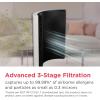 imageFrigidaire PureA300 XL HEPA Air Purifier with WiFi for Large Rooms Covers up to 1685 Sq Ft 3Stage Filtration Energy Star Certification Air Quality Monitoring Smart Mode Ultra Quiet White1685 Square Feet Wifi