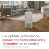 imageFrigidaire PureA300 XL HEPA Air Purifier with WiFi for Large Rooms Covers up to 1685 Sq Ft 3Stage Filtration Energy Star Certification Air Quality Monitoring Smart Mode Ultra Quiet White1685 Square Feet Wifi
