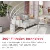 imageFrigidaire PureA300 XL HEPA Air Purifier with WiFi for Large Rooms Covers up to 1685 Sq Ft 3Stage Filtration Energy Star Certification Air Quality Monitoring Smart Mode Ultra Quiet White850 Square Feet