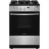 imageFrigidaire 24 in 19 Cu Ft Gas Range in White with Continuous Cast Iron Grates ADA CompliantStainless Steel