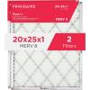 imageFrigidaire PureAir 20quot x 25quot x 1quot MERV Allergen 8 Air Filter  2 Pack20 x 25 x 1
