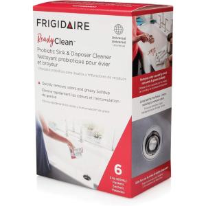 imageFrigidaire 10FFPROS02 ReadyClean Probiotic Sink ampamp Disposer Cleaner 6 Treatments1 Count Pack of 1