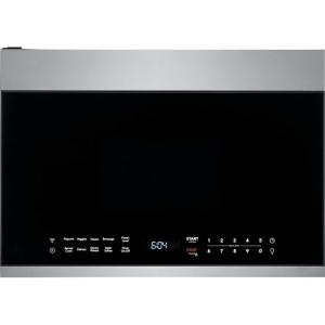 imageFrigidaire 14 Cu Ft Compact OvertheRange Microwave in Stainless Steel with Automatic Sensor CookingStainless Steel