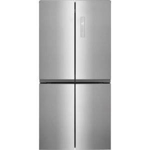 imageFrigidaire 174 Cu Ft 4 Door Refrigerator in Brushed Steel with Adjustable Freezer StorageOriginal