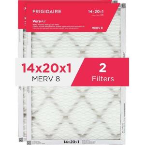 imageFrigidaire PureAir 20quot x 25quot x 1quot MERV Allergen 8 Air Filter  2 Pack14 x 20 x 1