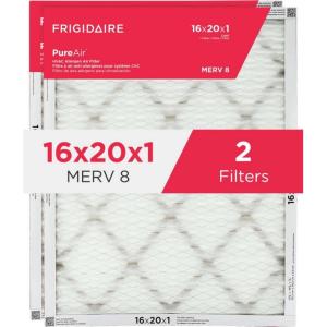 imageFrigidaire PureAir 20quot x 25quot x 1quot MERV Allergen 8 Air Filter  2 Pack16 x 20 x 1