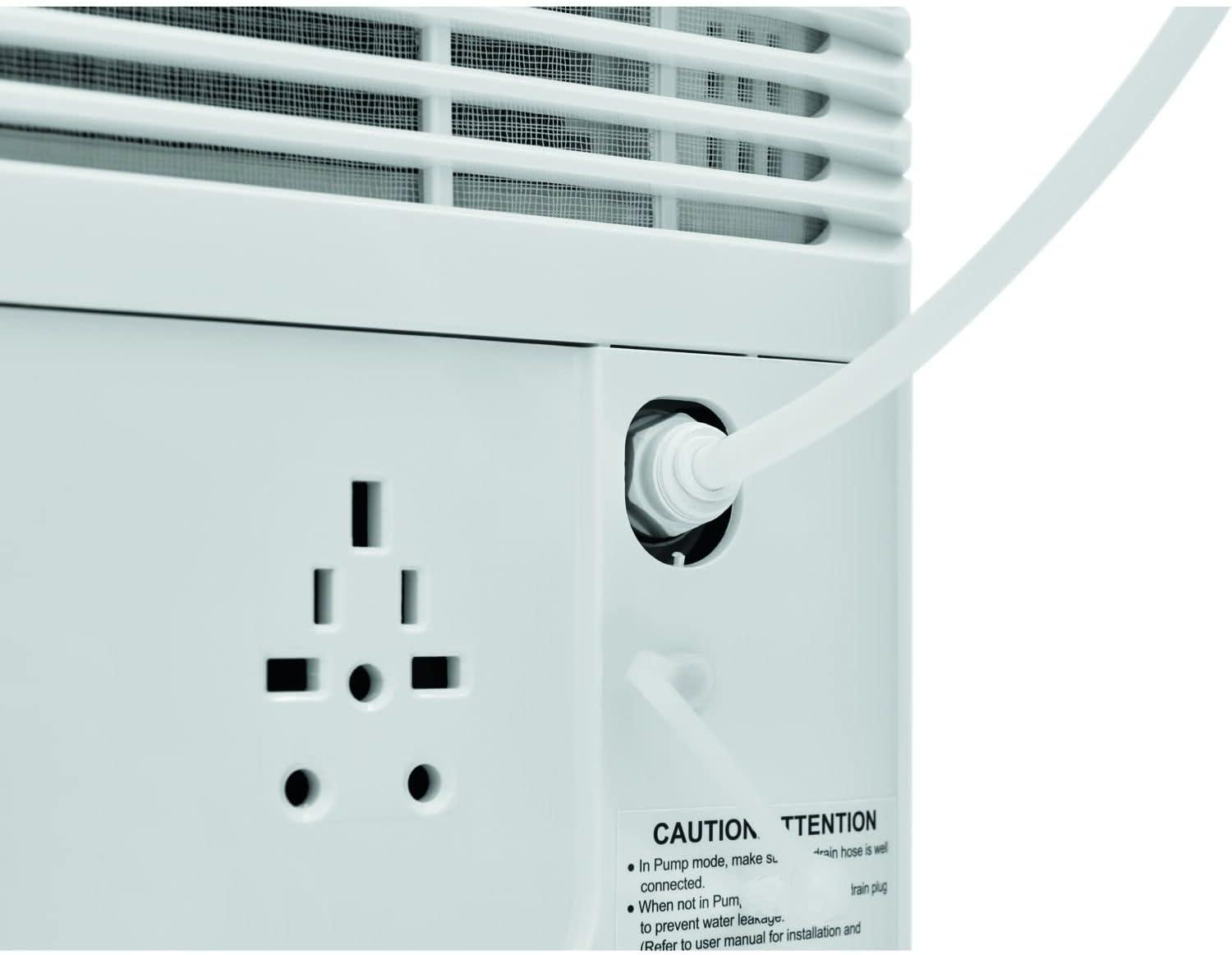 imageFrigidaire 50Pint Portable Dehumidifier for Basement Home and Attic 115V Quiet Moisture Absorber for Humidity Control with Auto ShutOff and Removable Water BucketContinuous Drain Option White50 Pints