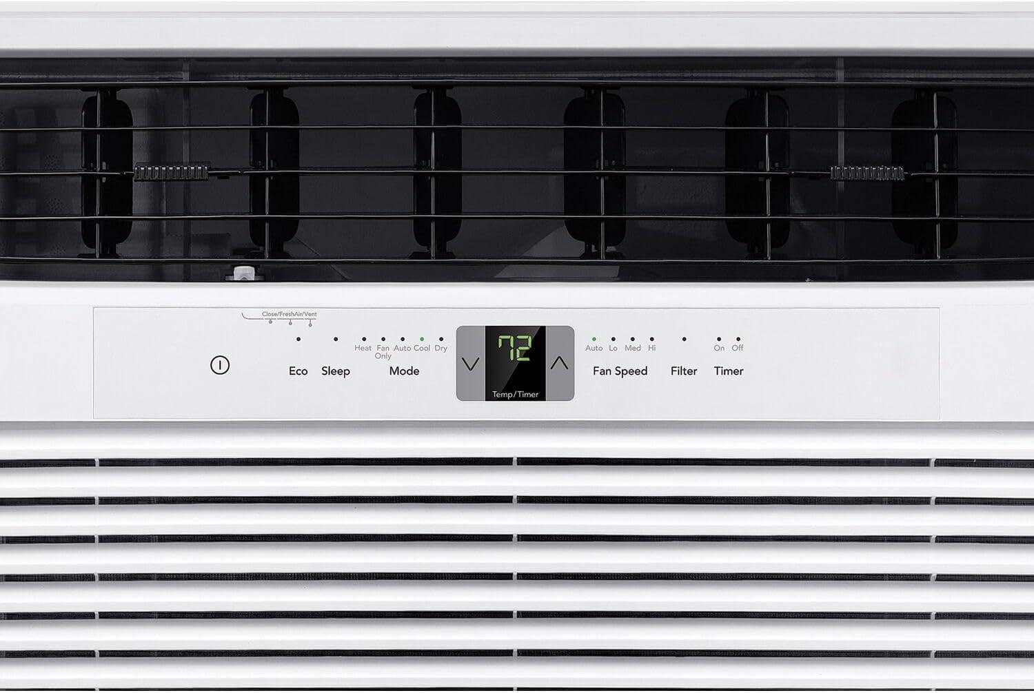 imageFrigidaire 8000 BTU Smart Inverter Window Air Conditioner with WiFi and Energy Star Certification Cools Up to 350 Sq Ft Ultra Quiet Operation White23000 BTU