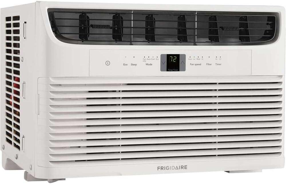 imageFrigidaire 8000 BTU Smart Inverter Window Air Conditioner with WiFi and Energy Star Certification Cools Up to 350 Sq Ft Ultra Quiet Operation White6 000 BTU