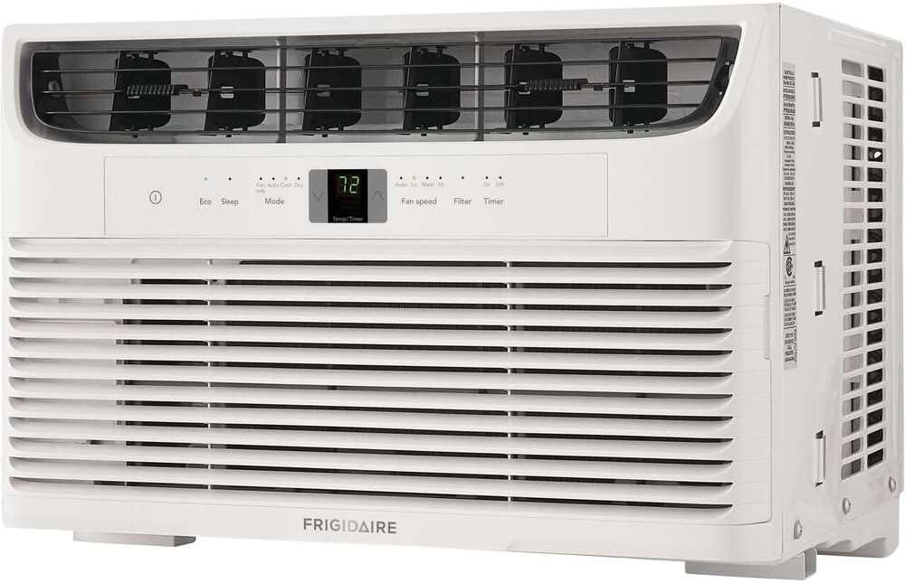 imageFrigidaire 8000 BTU Smart Inverter Window Air Conditioner with WiFi and Energy Star Certification Cools Up to 350 Sq Ft Ultra Quiet Operation White6 000 BTU