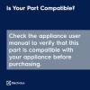 imageElectrolux 9031369010 Stovetop Surface Element Switch for Electric Ranges and Stoves