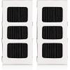 imageFRIGIDAIRE PAULTRA2 Pure Air Ultra II Refrigerator Air Filter with Carbon Technology to Absorb Food Odors 38 Inch x 18 Inch White2 Count Pack of 1