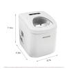 imageFRIGIDAIRE Portable Compact Ice Maker Counter Top Ice Making Machine 26lb per day WhiteWhite