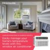 imageFrigidaire 10000 BTU Smart Window Air Conditioner with WiFi Cools Up to 450 Sq Ft Remote Control Quiet Operation Eco Mode 3 Fan Speeds WhiteNew 2024 14 000 BTU