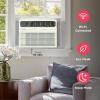 imageFrigidaire 10000 BTU Smart Window Air Conditioner with WiFi Cools Up to 450 Sq Ft Remote Control Quiet Operation Eco Mode 3 Fan Speeds WhiteNew 2024 14 000 BTU