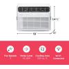 imageFrigidaire 12000 BTU Smart Inverter Window Air Conditioner with WiFi and Energy Star Certification Cools Up to 550 Sq Ft Ultra Quiet Operation White12 000 BTU
