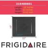imageFrigidaire 316400601 Oven Bottom Panel for Electric Ranges and Stoves Black