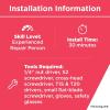 imageFrigidaire 316530001 Stovetop Radiant Surface Element for Electric Ranges and Stoves