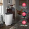 imageFrigidaire 3in1 Portable Room Air Conditioner 10000 BTU ASHRAE  6500 BTU DOE Cools Up to 450 Sq Ft Quiet Operation Dehumidifying Dry Mode White