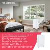 imageFrigidaire 3in1 Smart Portable Room Air Conditioner with WiFi 14000 BTU ASHRAE  10000 BTU DOE Cools Up to 700 Sq Ft Quiet Operation White