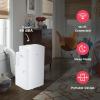imageFrigidaire 3in1 Smart Portable Room Air Conditioner with WiFi 14000 BTU ASHRAE  10000 BTU DOE Cools Up to 700 Sq Ft Quiet Operation White