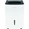 imageFrigidaire 50Pint Portable Dehumidifier for Basement Home and Attic 115V Quiet Moisture Absorber for Humidity Control with Auto ShutOff and Removable Water BucketContinuous Drain Option White50 Pints