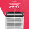 imageFrigidaire 50Pint Portable Dehumidifier for Basement Home and Attic 115V Quiet Moisture Absorber for Humidity Control with Auto ShutOff and Removable Water BucketContinuous Drain Option White50 Pints